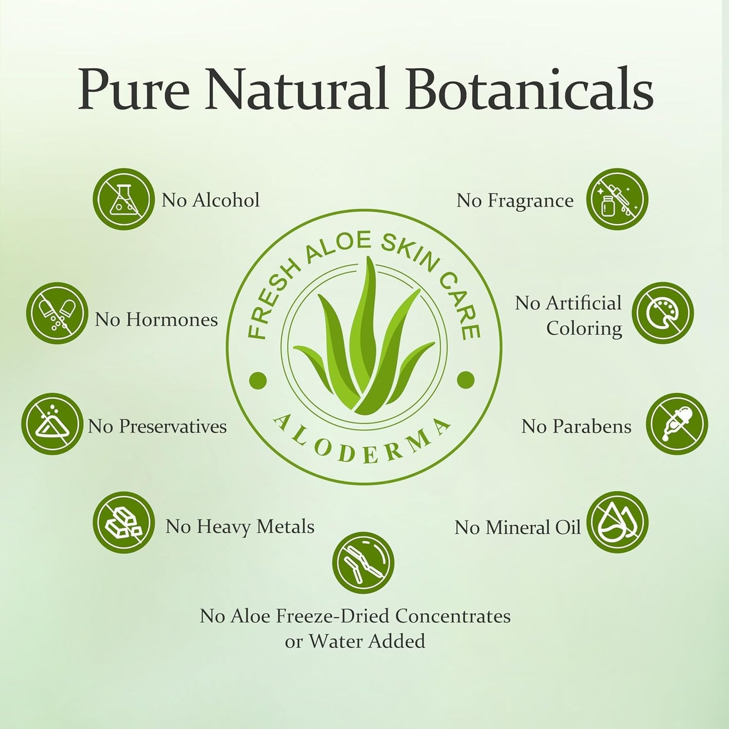 Aloderma Aloe Vera Gel – Farm-to-Face Bedtime Ritual for Sensitive Skin, Calming Hydration