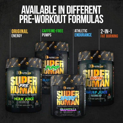 ALPHA LION Core Pre Workout Powder – Daily Focus and Productivity Boost for Home Office and Remote Work Sessions