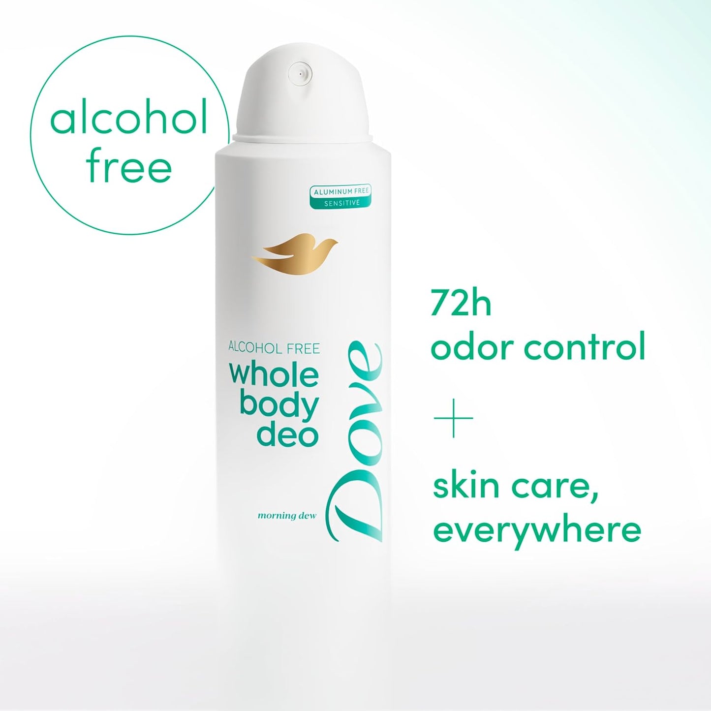 aluminum-free and paraben-free clean formulation