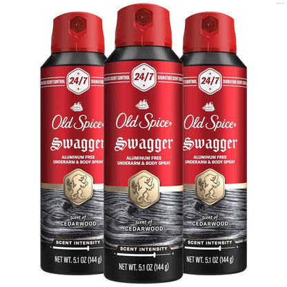 aluminum-free body spray formulation