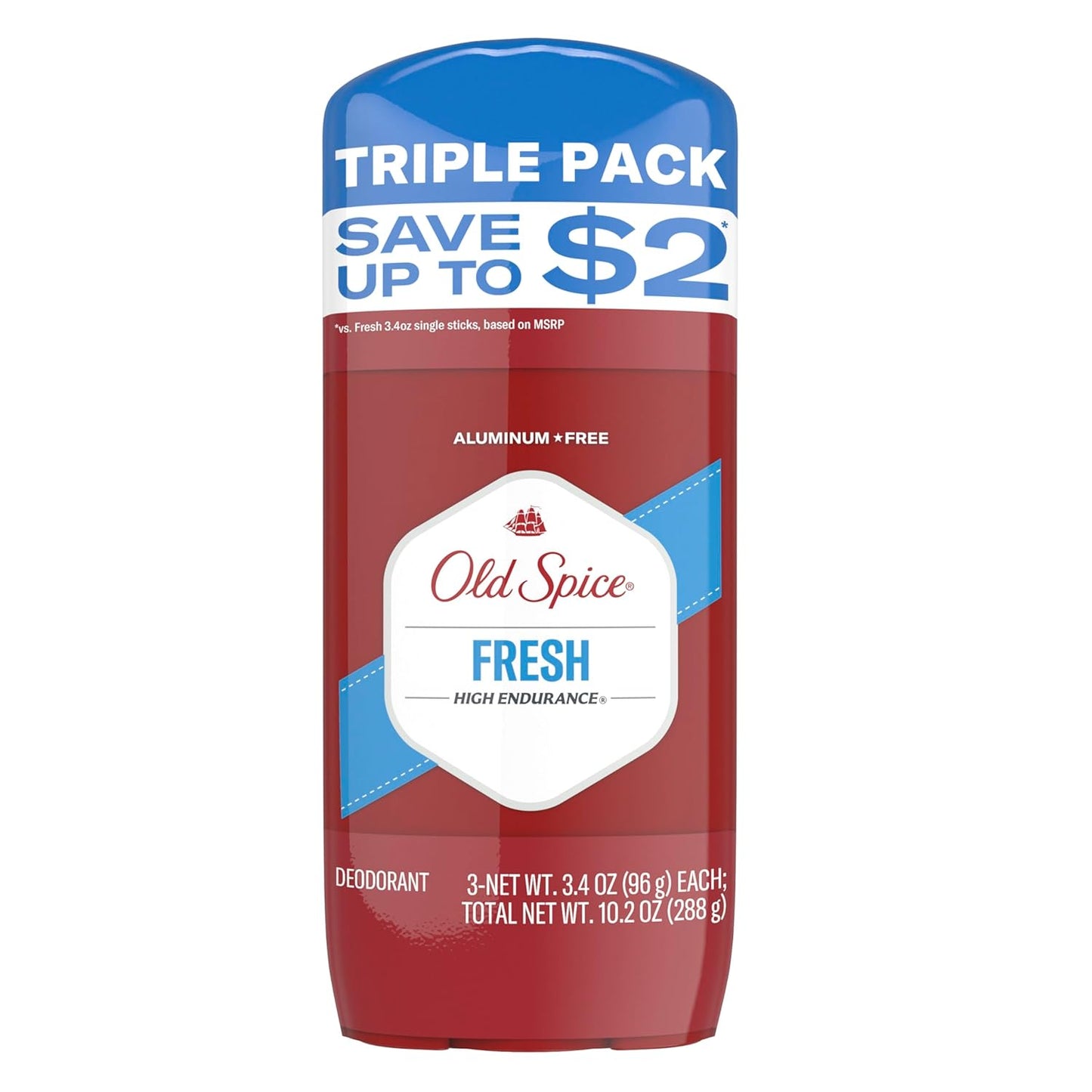 aluminum-free deodorant formula (not antiperspirant)
