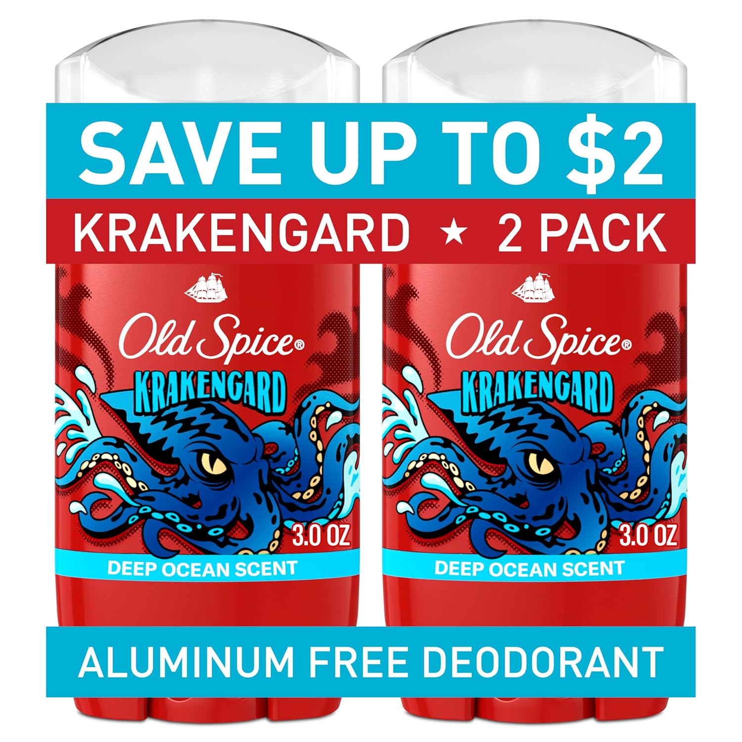 aluminum-free deodorant formulation