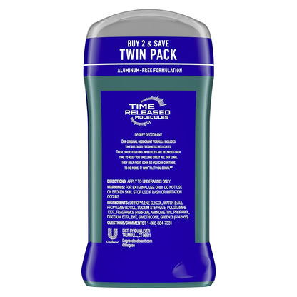 aluminum-free, dermatologically tested formulation safe for sensitive skin