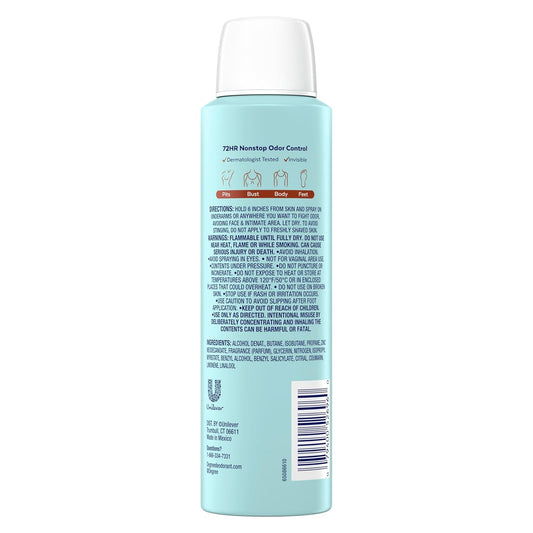 aluminum-free formulation suitable for sensitive skin