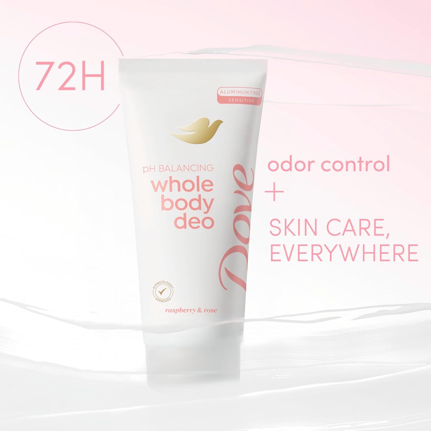 aluminum-free, paraben-free, and baking soda-free formulation