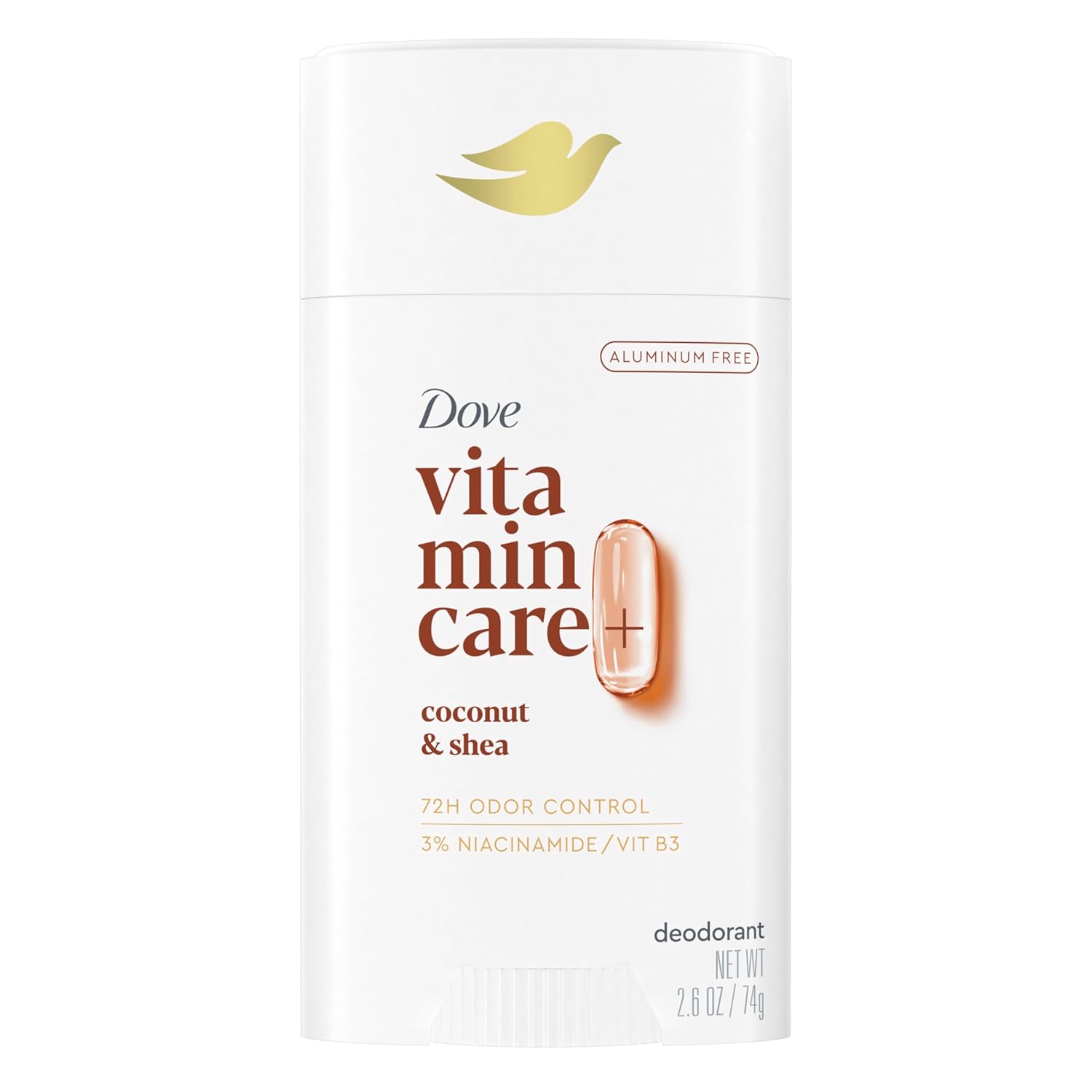 aluminum-free, paraben-free, baking-soda-free formulation