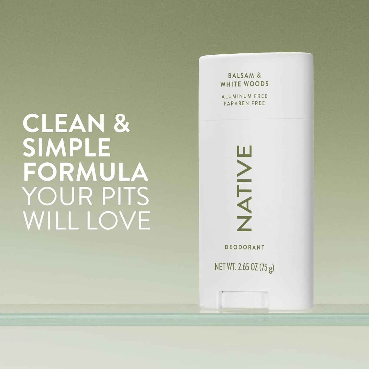 aluminum-free, paraben-free, phthalate-free, and talc-free formulation