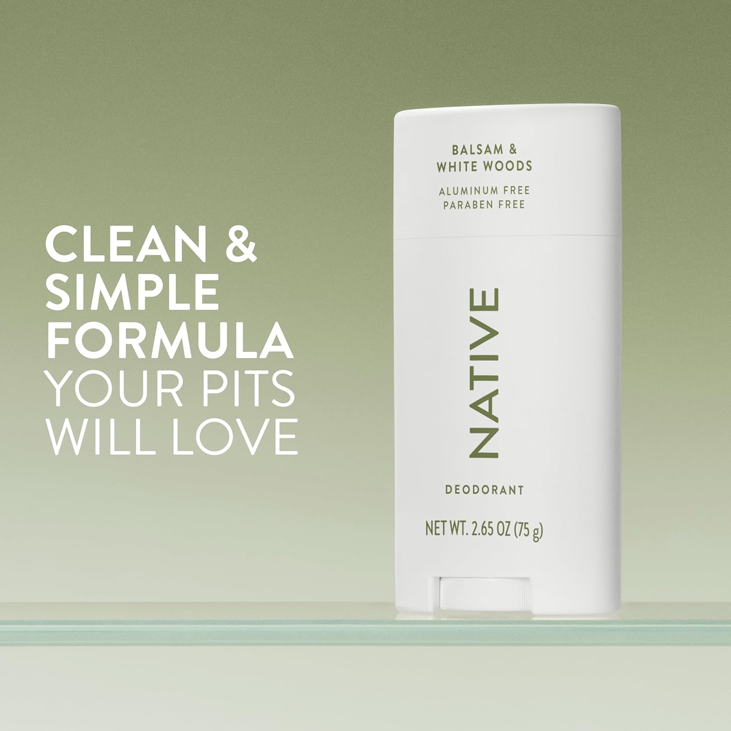 aluminum-free, paraben-free, phthalate-free, and talc-free formulation