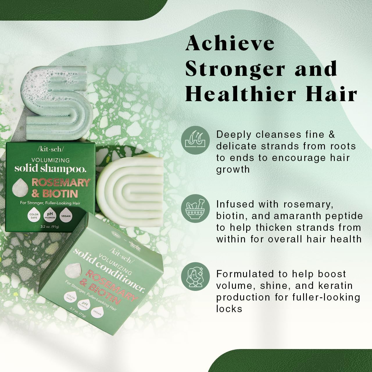 amaranth protein for strand thickening and density
