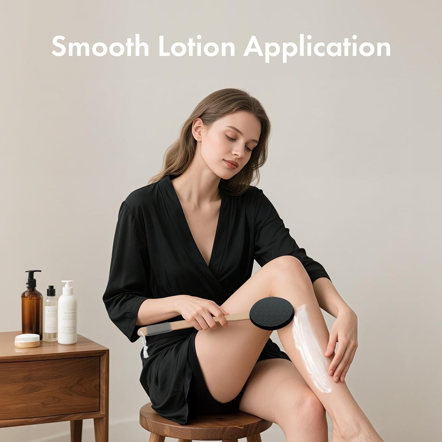 AmazerBath Lotion Applicator for Back and Feet – Parent Helper for Kid-Safe Sunscreen Application