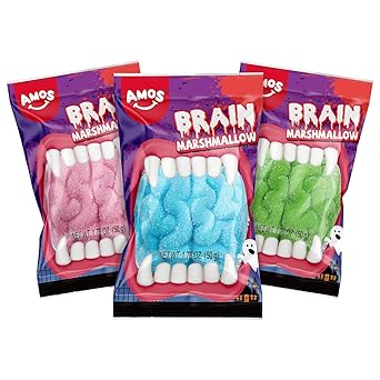 Amos 4D Body Parts Gummy Candy – Striking Visual Halloween Candy Bowl Centerpiece for Buffet Tables & Party Spreads