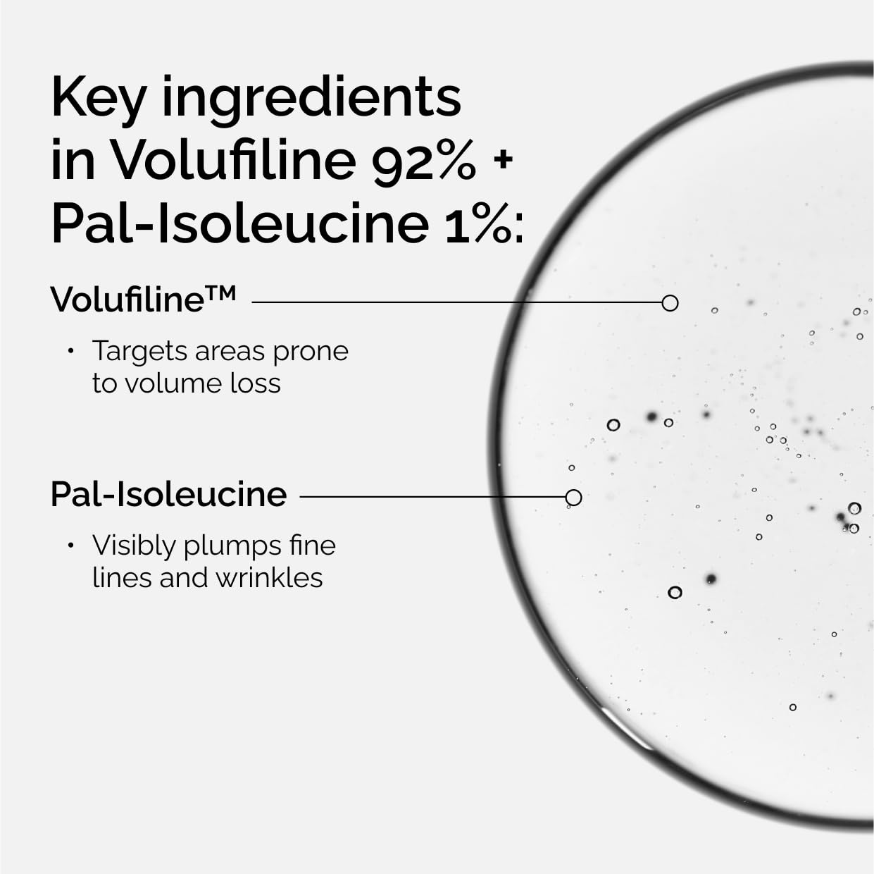 anhydrous, water-free oil-like serum base for concentrated active delivery