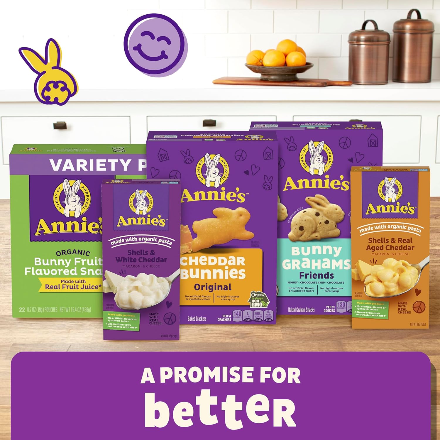 Annie's Snack Variety Pack – Lunchbox Snacks for Preschool and Kindergarten Kids, 12 Organic Pouches