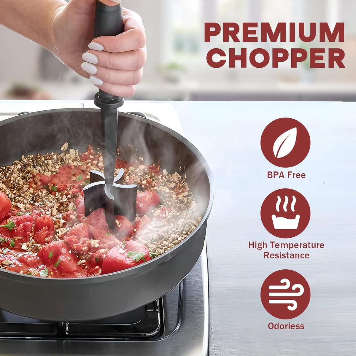 anti-dirt design with dishwasher-safe construction for easy cleaning
