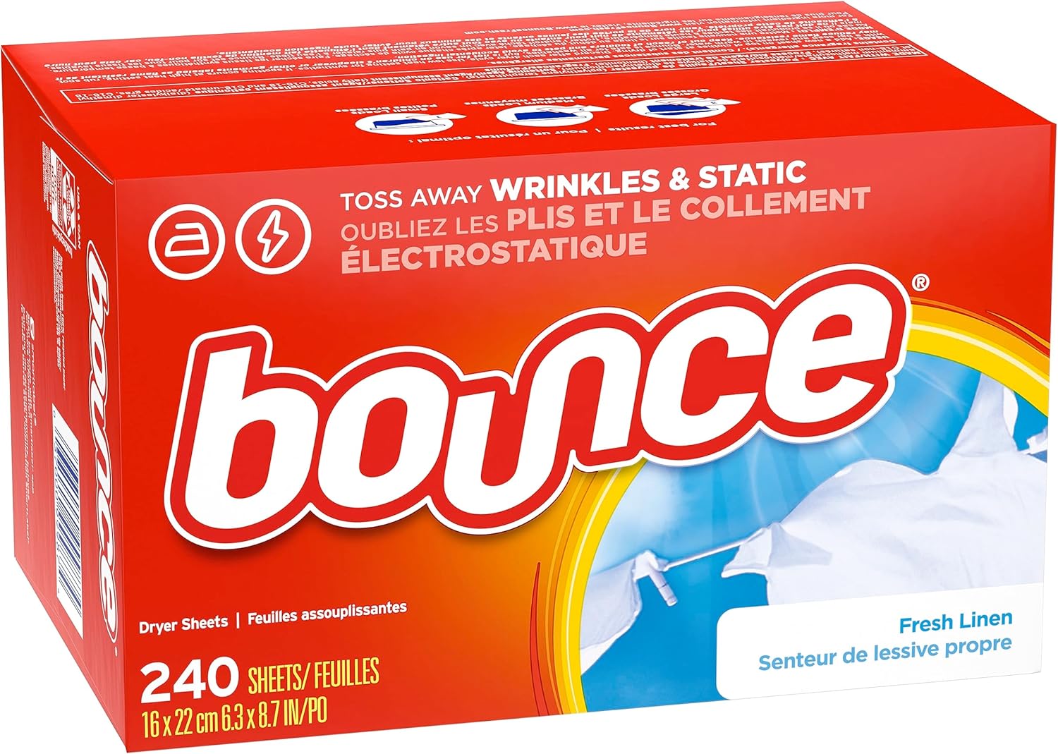 anti-wrinkle formula that reduces ironing