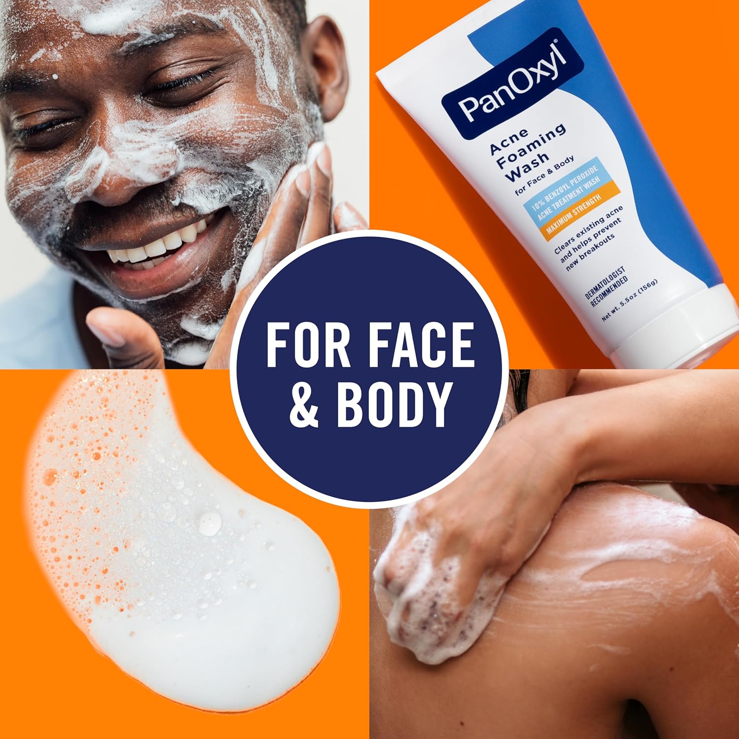 antimicrobial foaming wash that kills 99% of bacteria in 15 seconds