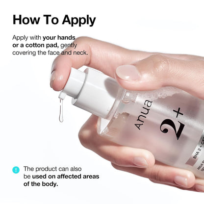 Anua BHA 2 Gentle Exfoliating Toner, Self-Care Nightly Toner for Pore Care and Barrier Comfort, Korean Skincare, 5.07 fl.oz