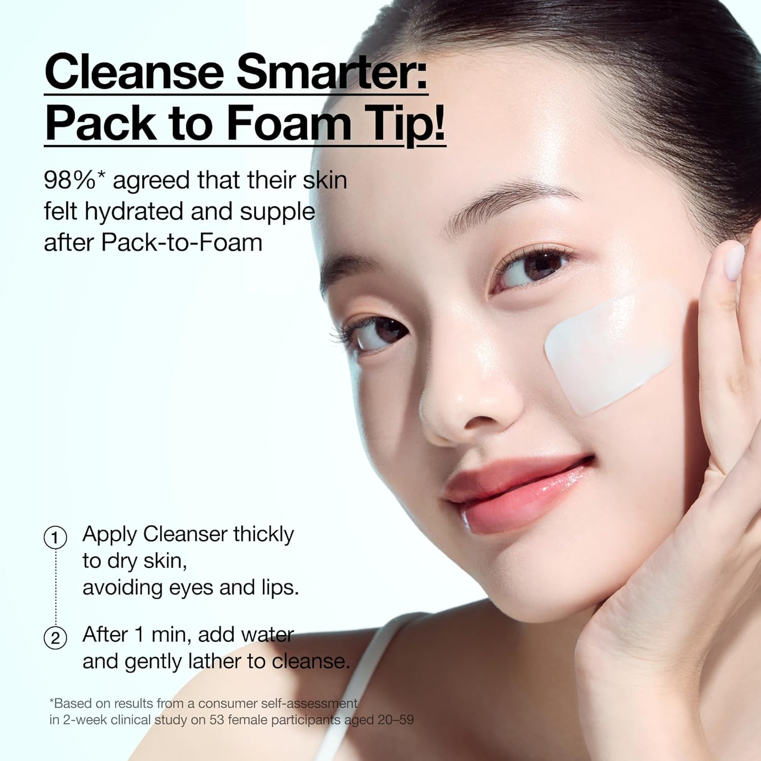 Anua PDRN Hyaluronic Acid Cleansing Foam – Nightly Wind-Down Ritual for Dry, Sensitive Skin, Gentle Korean Skincare Face Wash