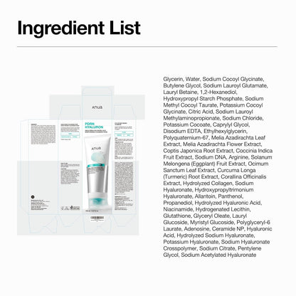 Anua PDRN Hyaluronic Acid Cleansing Foam – Premium K-Beauty Face Wash for the Elevated Vanity, 2-in-1 Cleanser and Mask