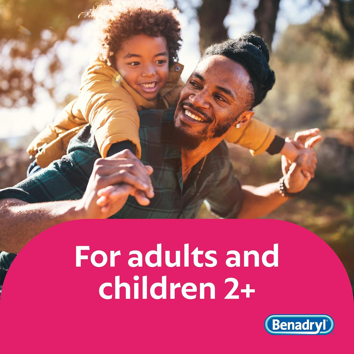 approved for adults and children ages 2 and older