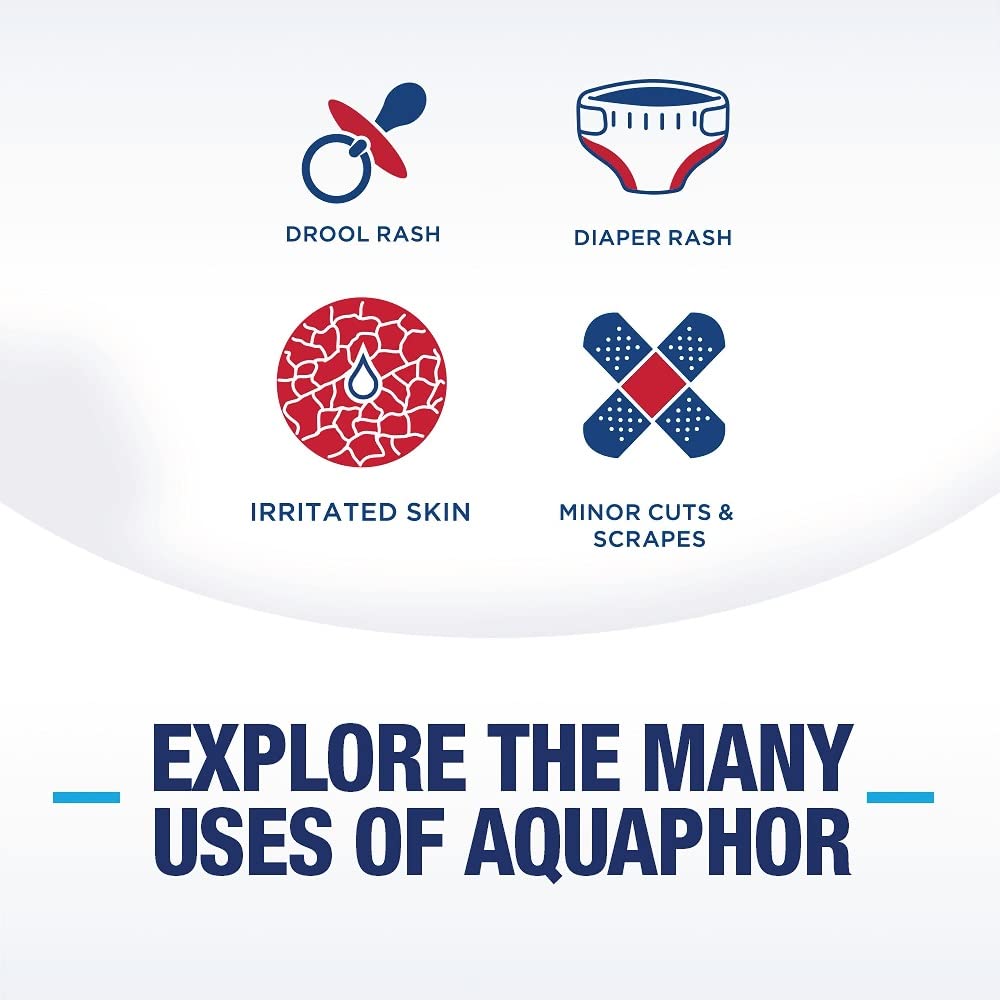 Aquaphor Baby Healing Ointment – Diaper Bag Essential for New Parents and Infant Skin Care