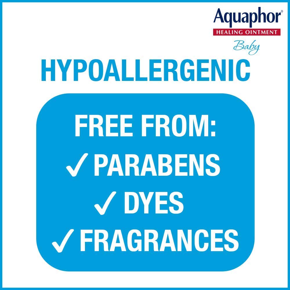 Aquaphor Baby Healing Ointment – Diaper Bag Essential for New Parents and Infant Skin Care
