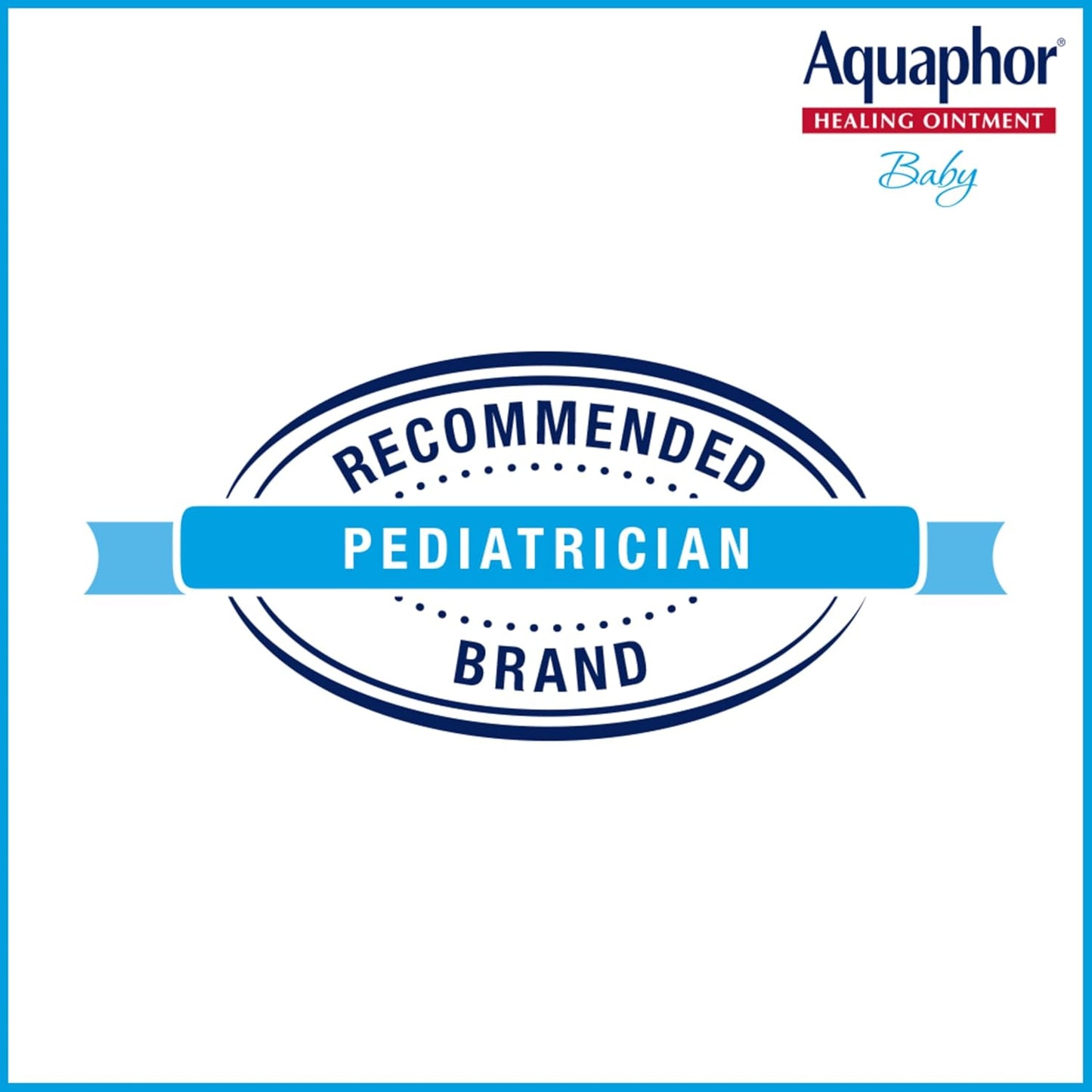 Aquaphor Baby Healing Ointment – Hypoallergenic Fragrance Free Skin Protectant for Sensitive Baby Skin