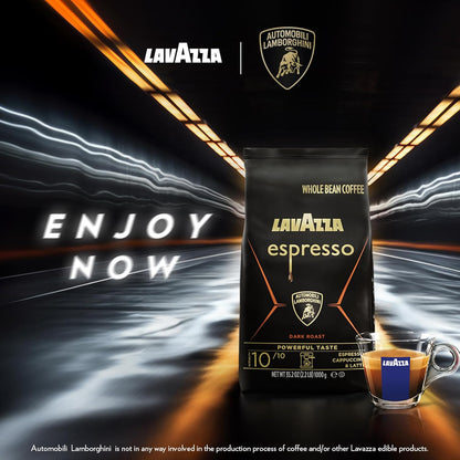 arabica and robusta blend for balanced crema and caffeine