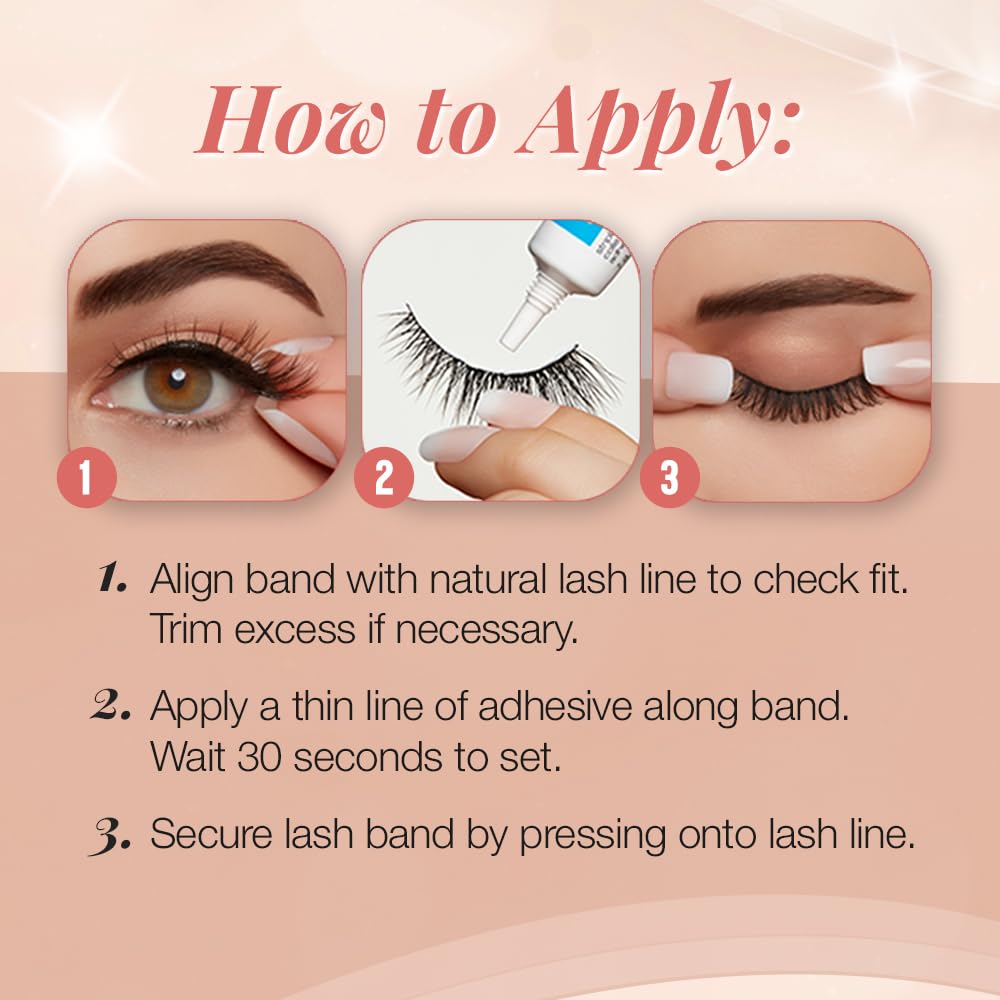 Ardell Naked 420 Lashes – High-End Reusable Lashes Crafted for the Beauty Connoisseur, Invisiband Finish
