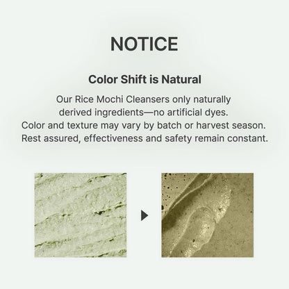Arencia Korean Rice Mochi Face Cleanser – Premium Artisanal Gift for Her, Elevated Vanity Skincare