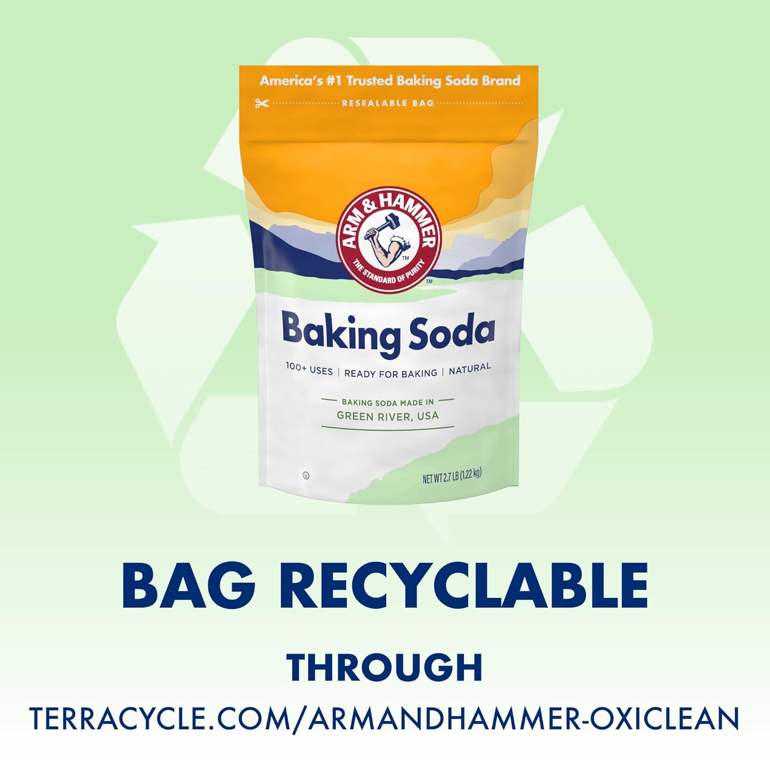ARM & HAMMER Baking Soda, 7 Lbs — One-Pantry Staple for Clean Kitchen and Clutter-Free Cabinets