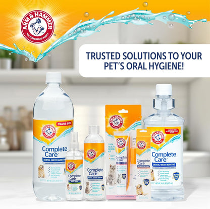 Arm & Hammer Complete Care Enzymatic Dog Toothpaste – Safe Non-Toxic Formula for Puppies, 6.2 Oz