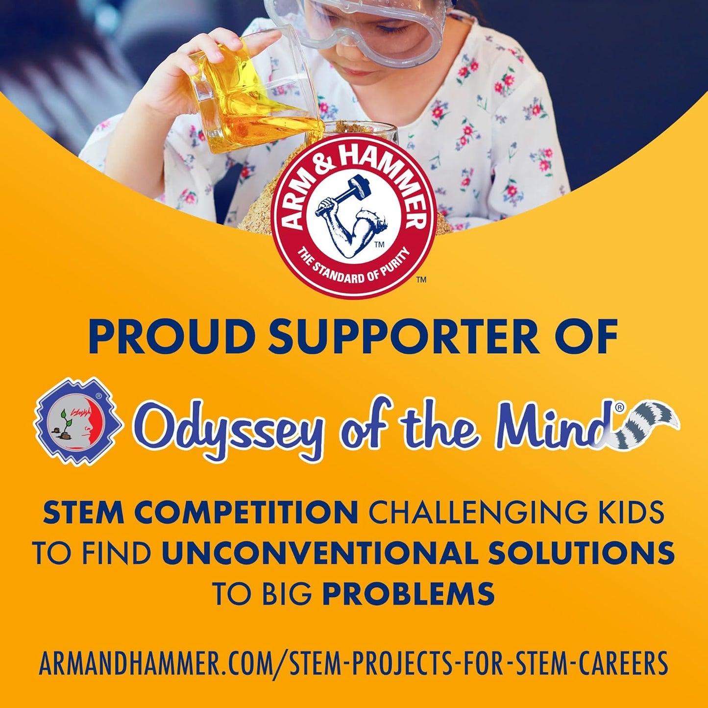 Arm & Hammer Fridge-n-Freezer Odor Absorber – Clutter-Free Kitchen Essential, Neutral Orange 14 oz Box, 12-Pack