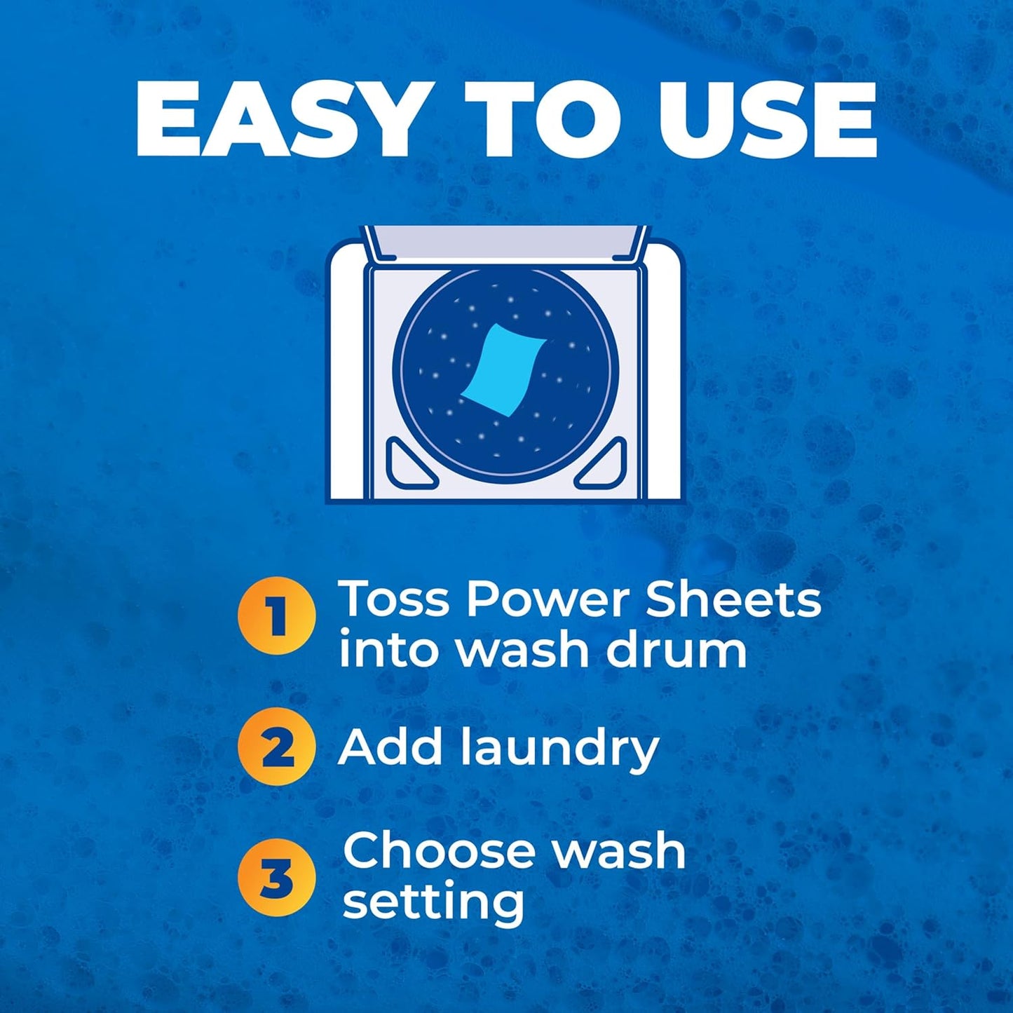 ARM & HAMMER Power Sheets Laundry Detergent – Portable Camping Detergent for Outdoor Adventures