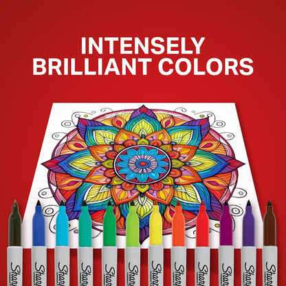 assorted ink colors spanning vivid original, luminous neon, and shimmering metallic finishes