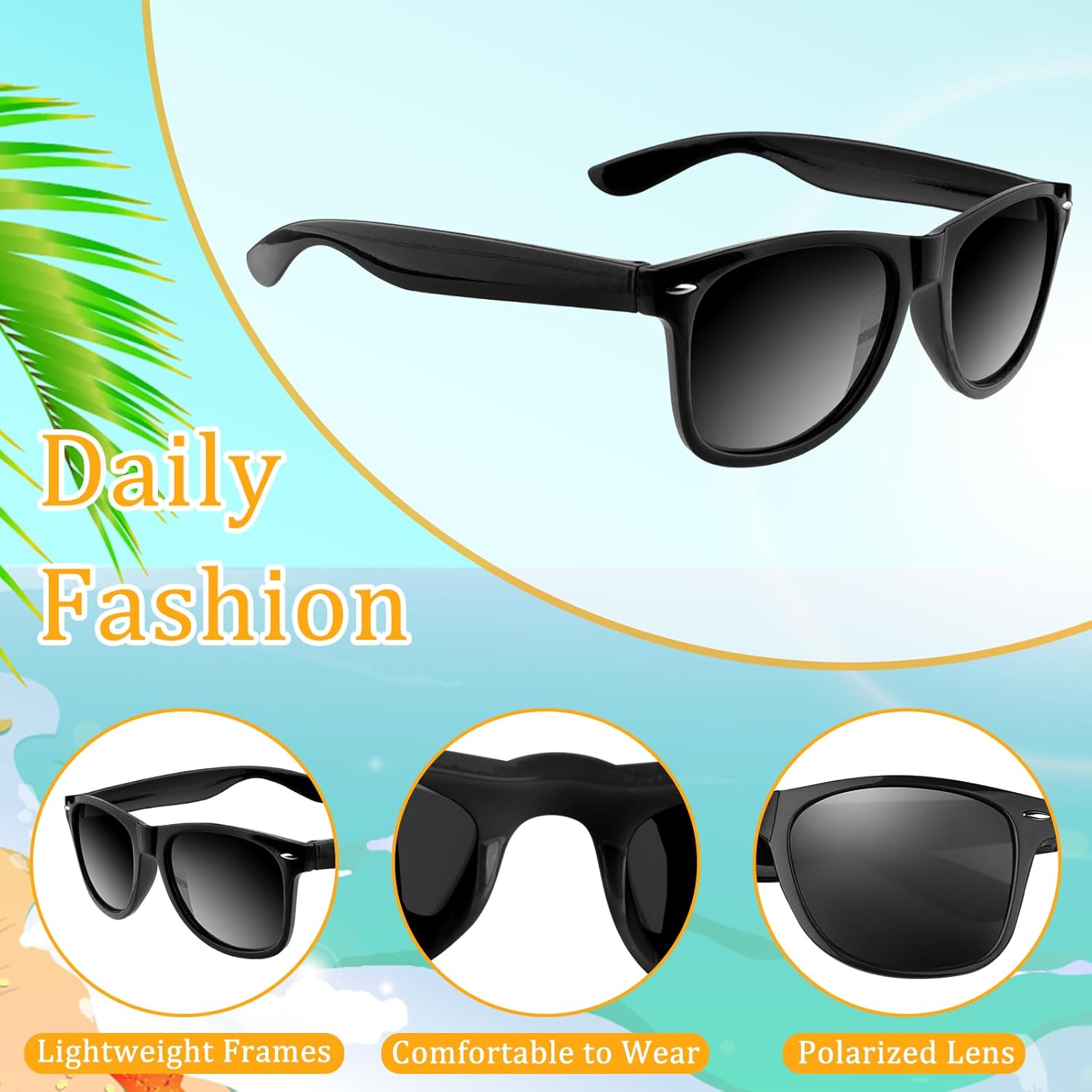 ASTARON Sunglasses Bulk Party Favors – Cute Birthday Gift for Her, Beach Pool Wedding Favors Pack of 12
