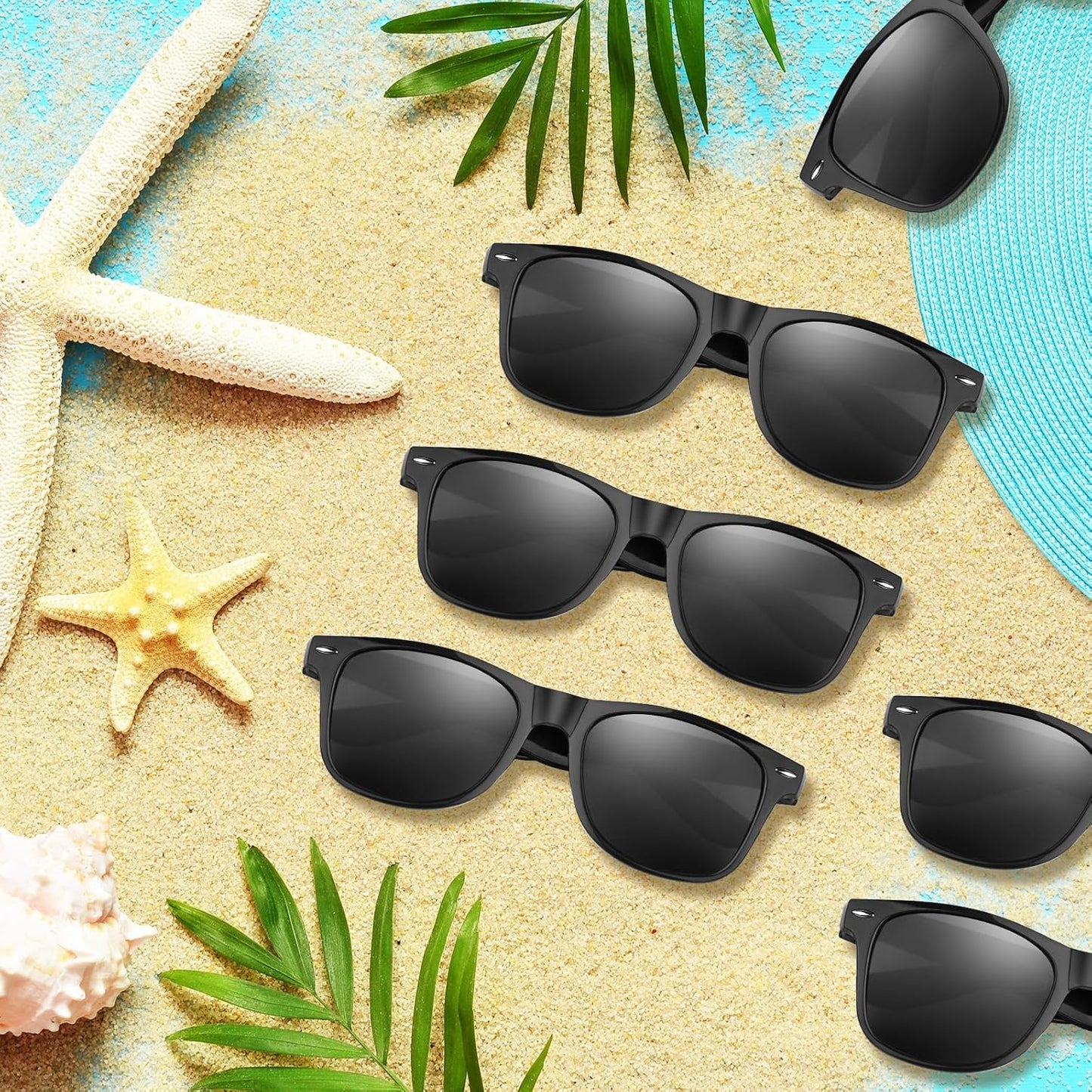 ASTARON Sunglasses Bulk Party Favors – Cute Birthday Gift for Her, Beach Pool Wedding Favors Pack of 12