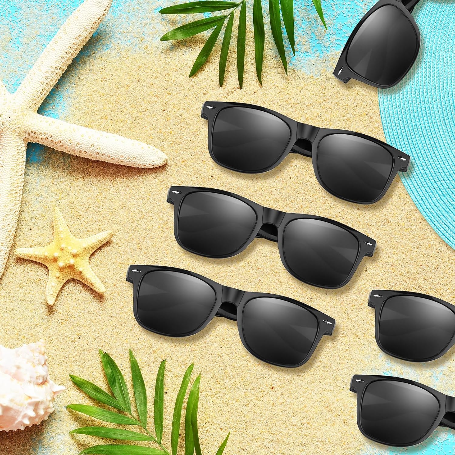 ASTARON Sunglasses Bulk Party Favors – Cute Birthday Gift for Her, Beach Pool Wedding Favors Pack of 12