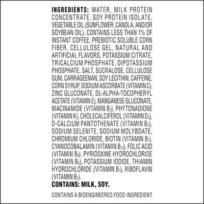 Atkins Iced Coffee Protein Shake – Streamlined Two-in-One Brew and Shake, 15g Protein Clean Macro Bottle