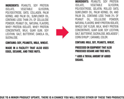 Atkins Peanut Butter Granola Protein Bar – Keto Pantry Staple for Mindful Macro Tracking, 16g Protein Snack