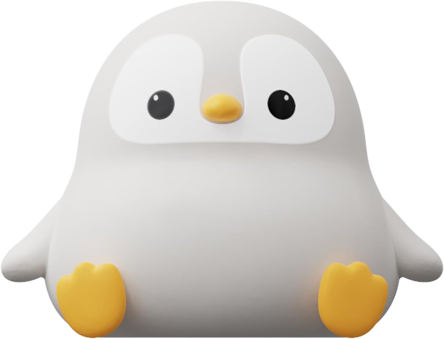 ATSUI Penguin Night Light – Cute Silicone Animal Lamp for Bedroom Decor, Warm Ambient Glow and Quirky Style