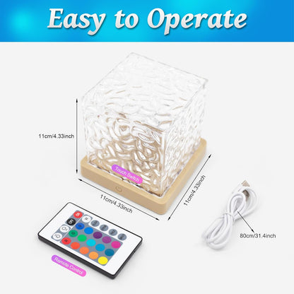 AuroraLume Galaxy Ocean Projector – Modern Ambient Light for Bedroom and Living Room Aesthetic