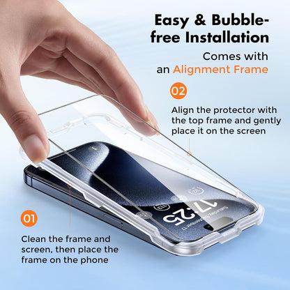 auto-adsorption technology for bubble-free application