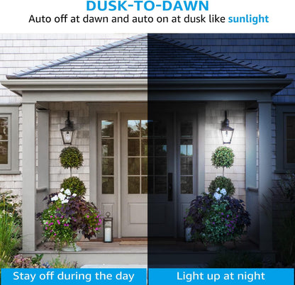 automatic dusk-to-dawn on/off cycling with no app, hub, or timer required