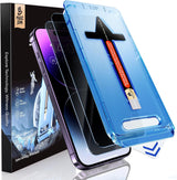 MAGIC JOHN Privacy Screen Protector for iPhone 14 Pro Max with 28° Anti-Spy Filter, Secure Mobile Banking in Public
