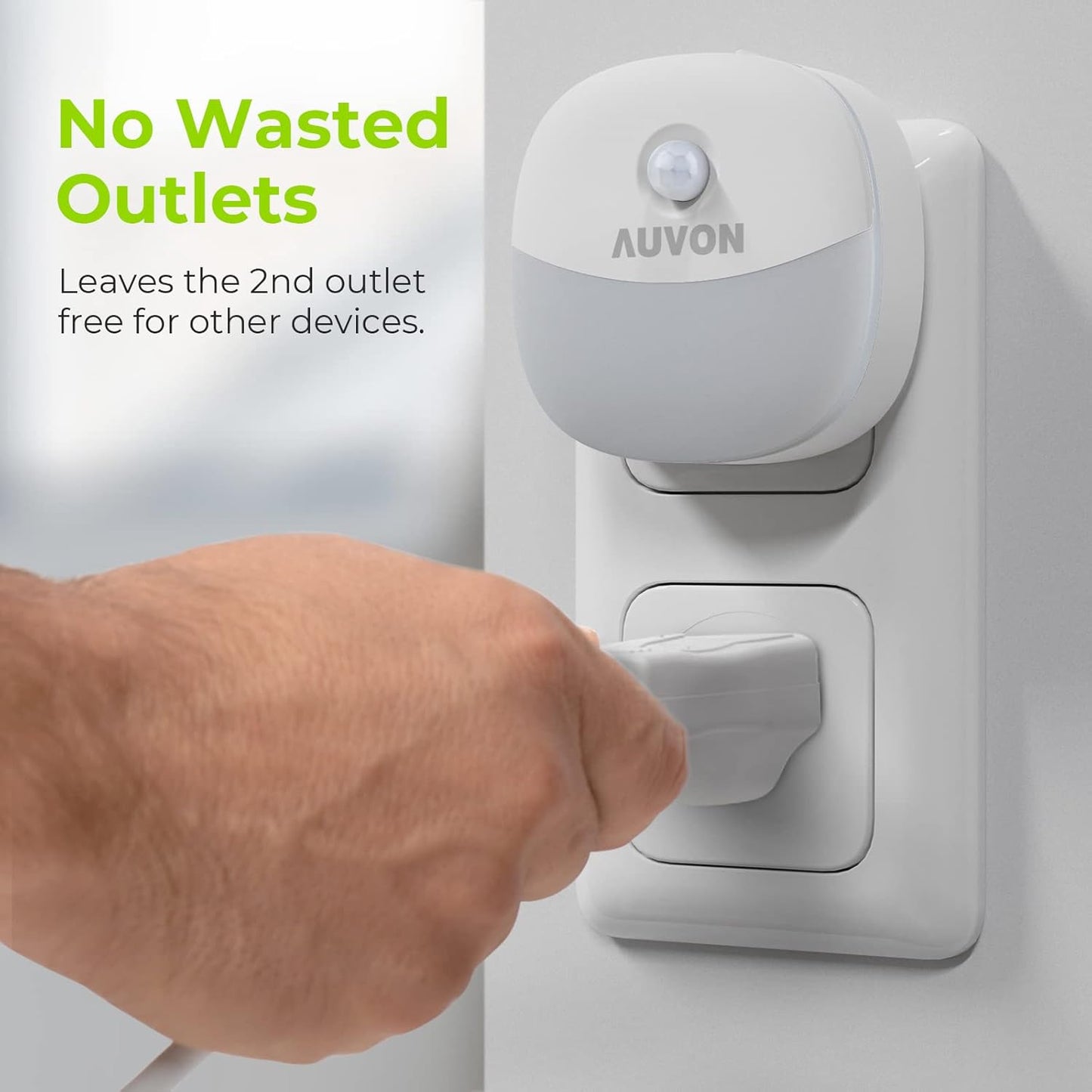 AUVON Night Light 4 Pack – Thoughtful Housewarming Gift for New Homeowners and First Apartment Renters
