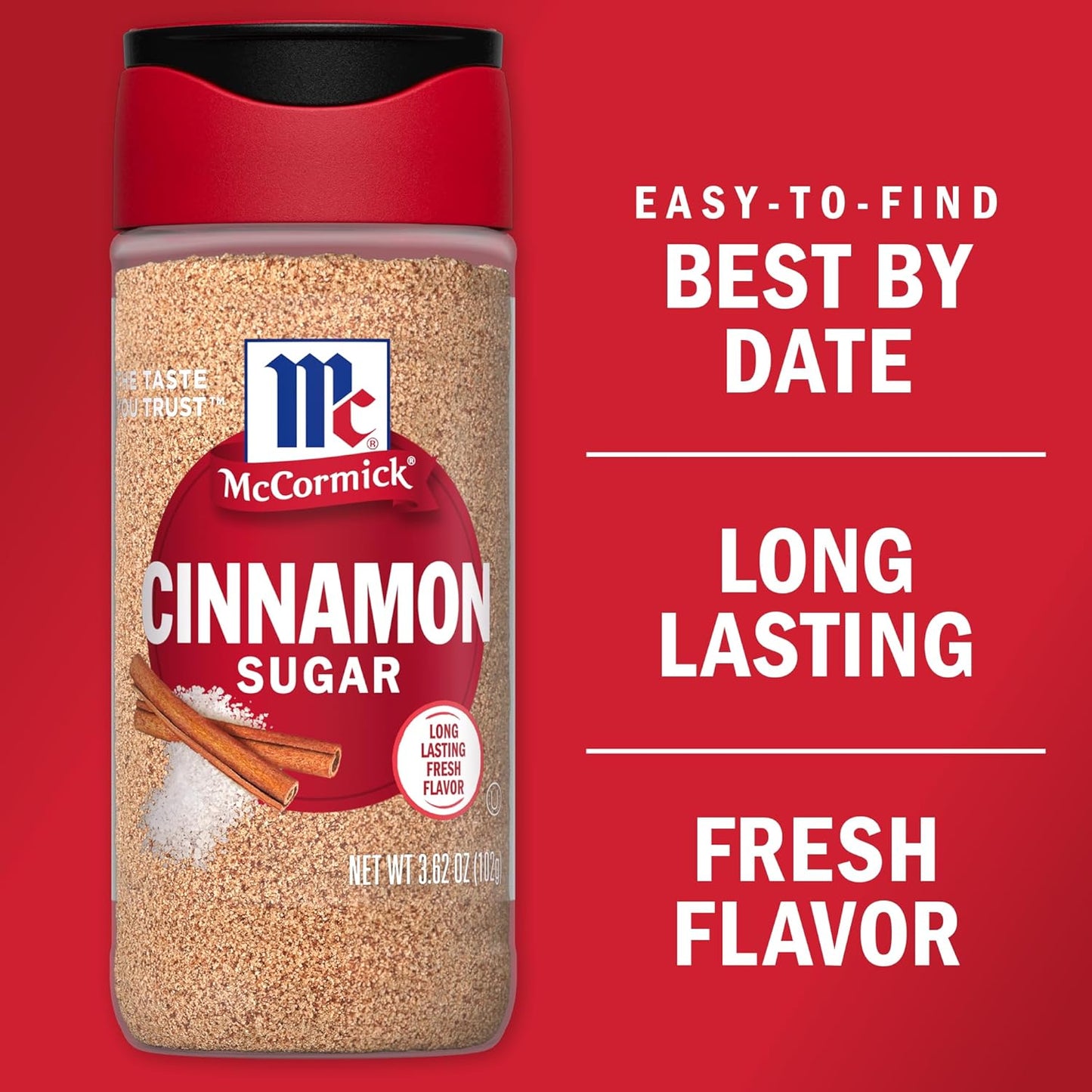 available in 3.62 oz, 10.5 oz, and 15 oz canister sizes