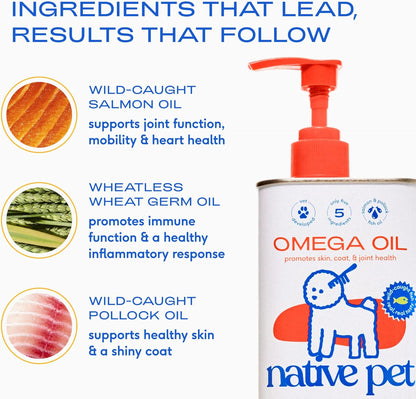 available in liquid (8/16/32 oz) and chew (30/60/120 count) formats including a 16oz bundle