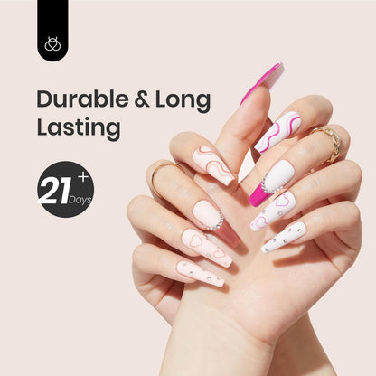 available in peel-off formulation for fast, acetone-free removal