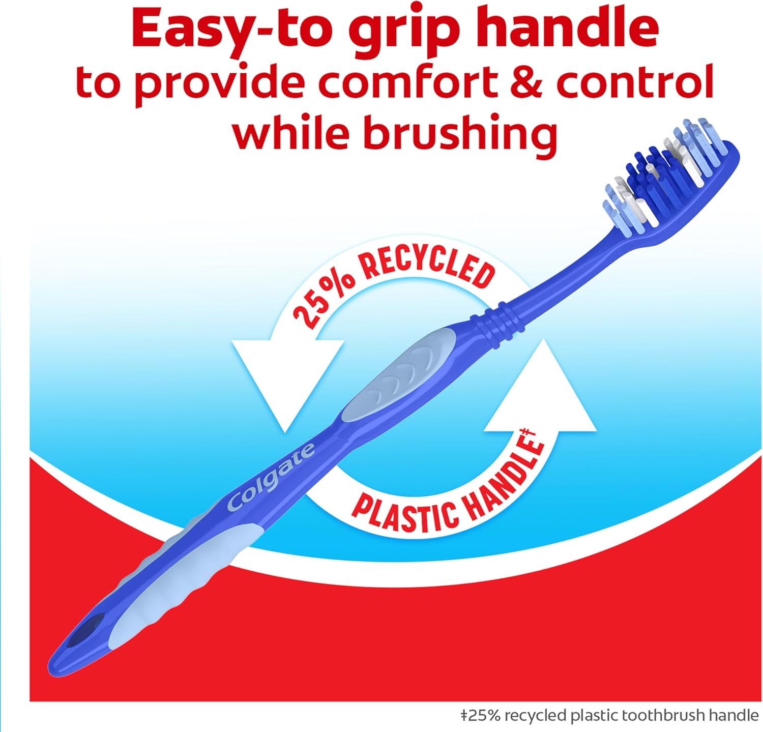 available in soft and medium bristle firmness across 3, 6, and 12-count configurations